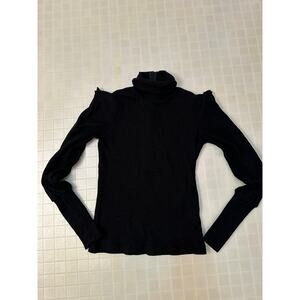 Story turtleneck shirt ladies size XS in black